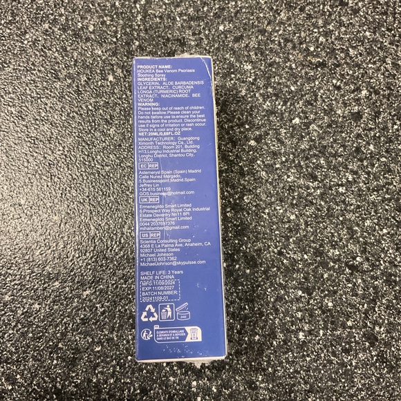 4/$20 Houkea Bee Venom Psoriasis Soothing Spray 20ml - Picture 3 of 4